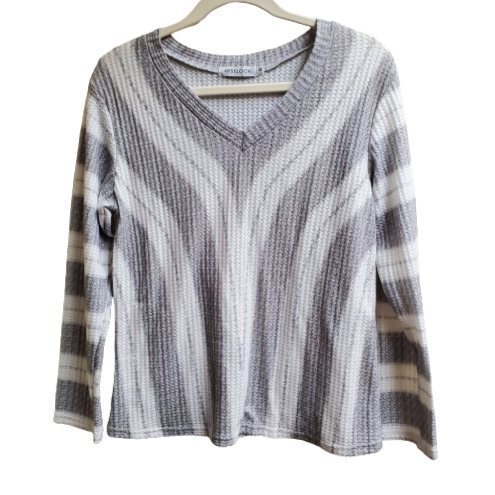 Misslook‎ Waffle Knit Sweater M